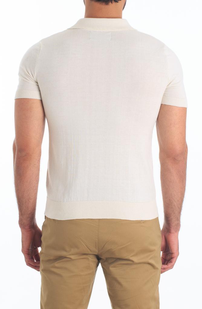 Jared Lang Pima Cotton Polo Sweater