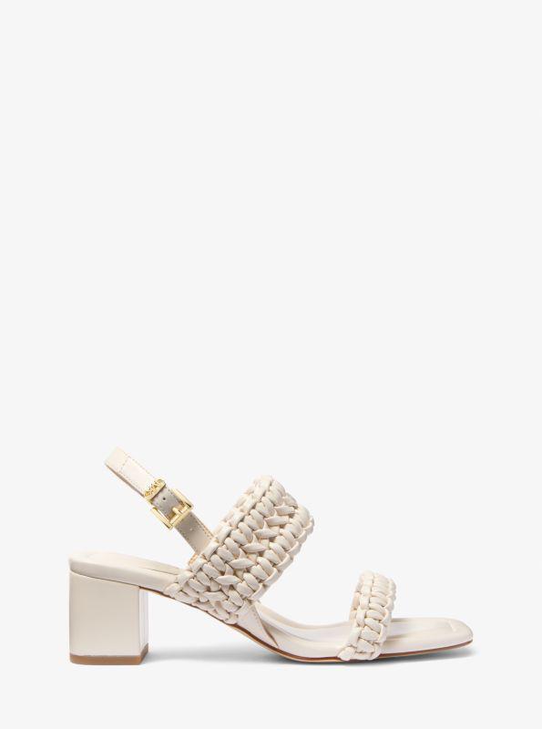 undefined Audrina Woven Block Heel Sandal