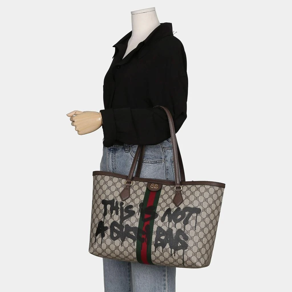 Balenciaga Balenciaga Medium GG Canvas Tote 9