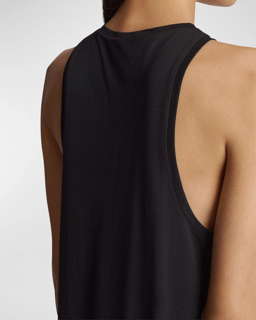 Khaite Vernetta Long Jersey Dress 5