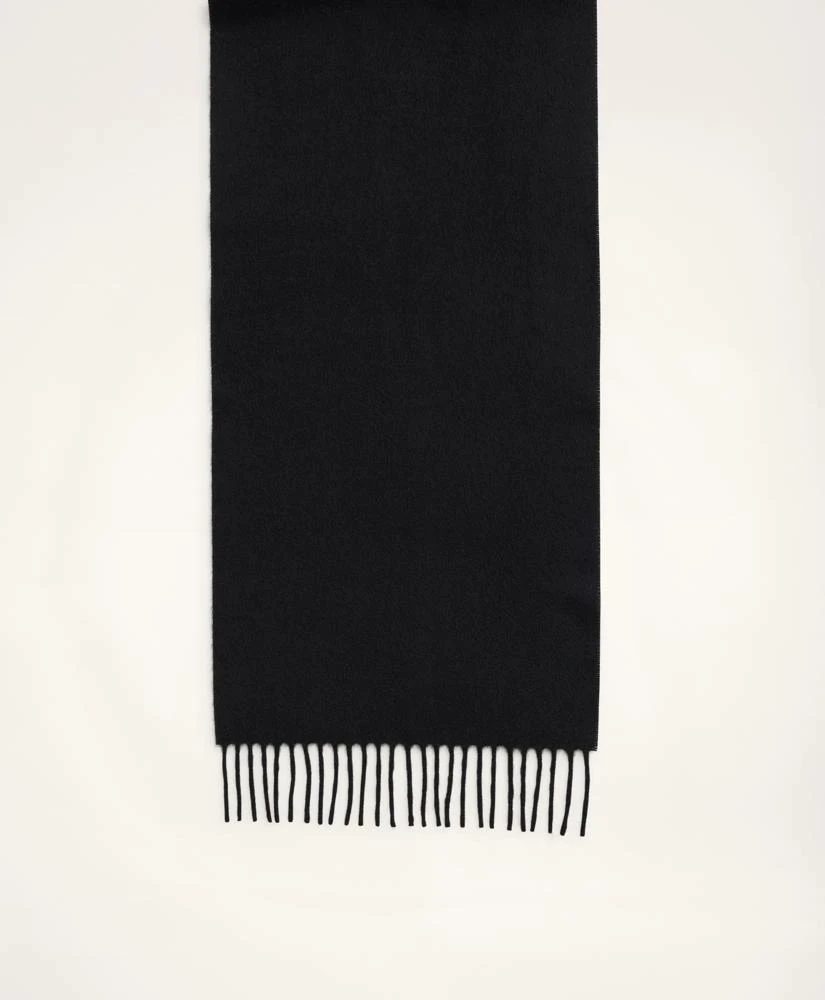 Brooks Brothers Cashmere Fringed Scarf 2