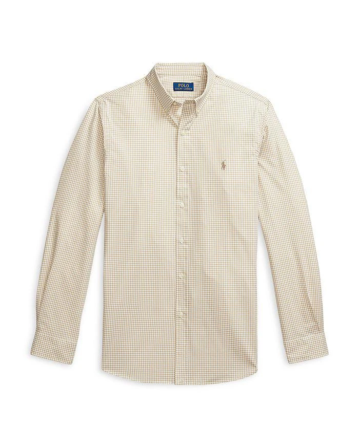 Ralph Lauren Cotton Stretch Gingham Check Classic Fit Button Down Shirt 6