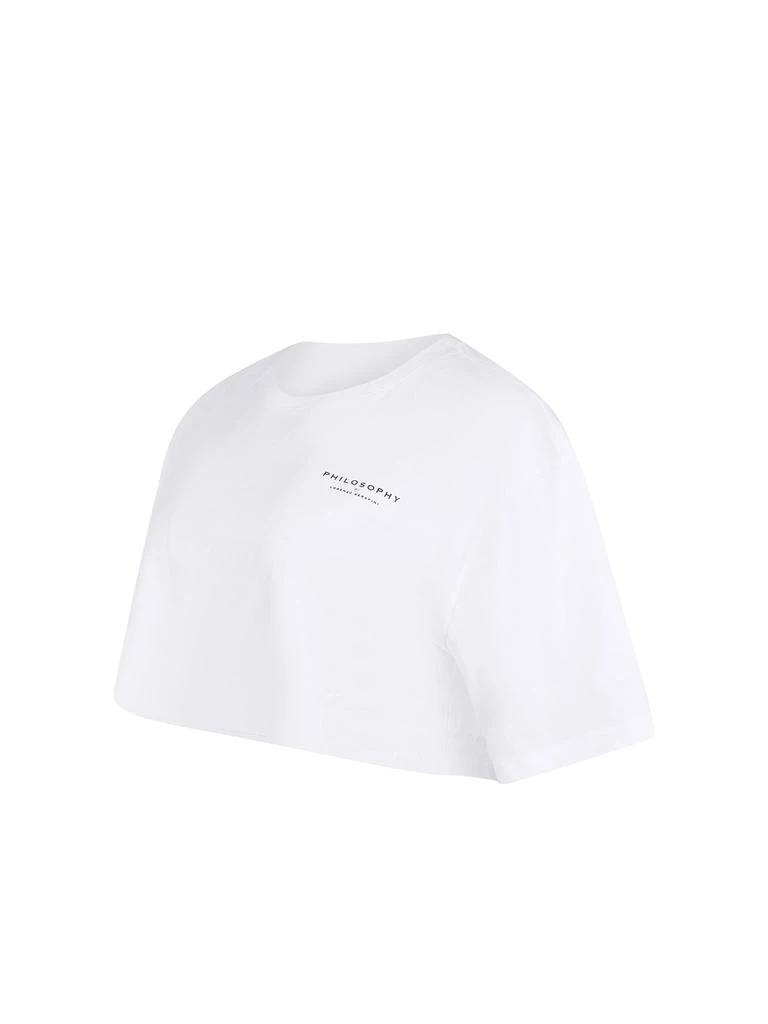 PHILOSOPHY di LORENZO SERAFINI Philosophy Di Lorenzo Serafini Cropped T-Shirt 3