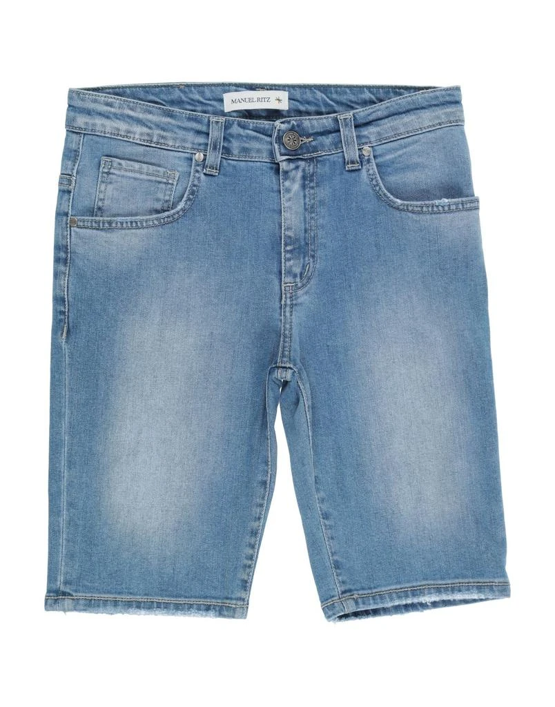 MANUEL RITZ Denim shorts