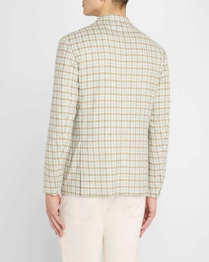 Sartorio Napoli Men's Small Check Sport Coat 3