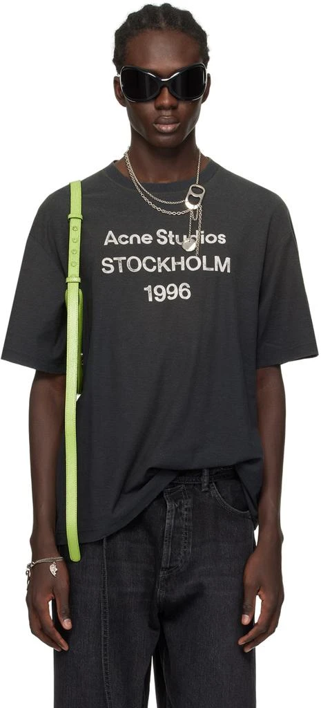 Acne Studios Black 'Stockholm' T-Shirt 1