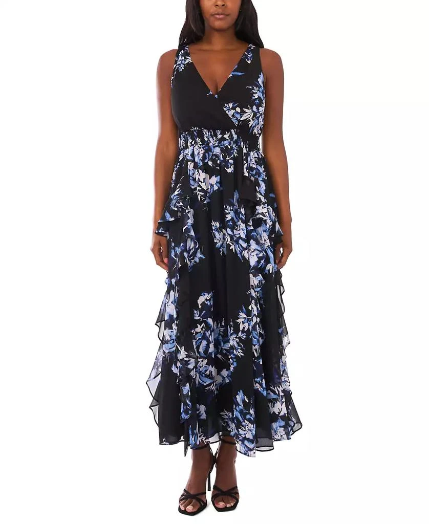 1. State Women's Printed Sleeveless Maxi Dress 1