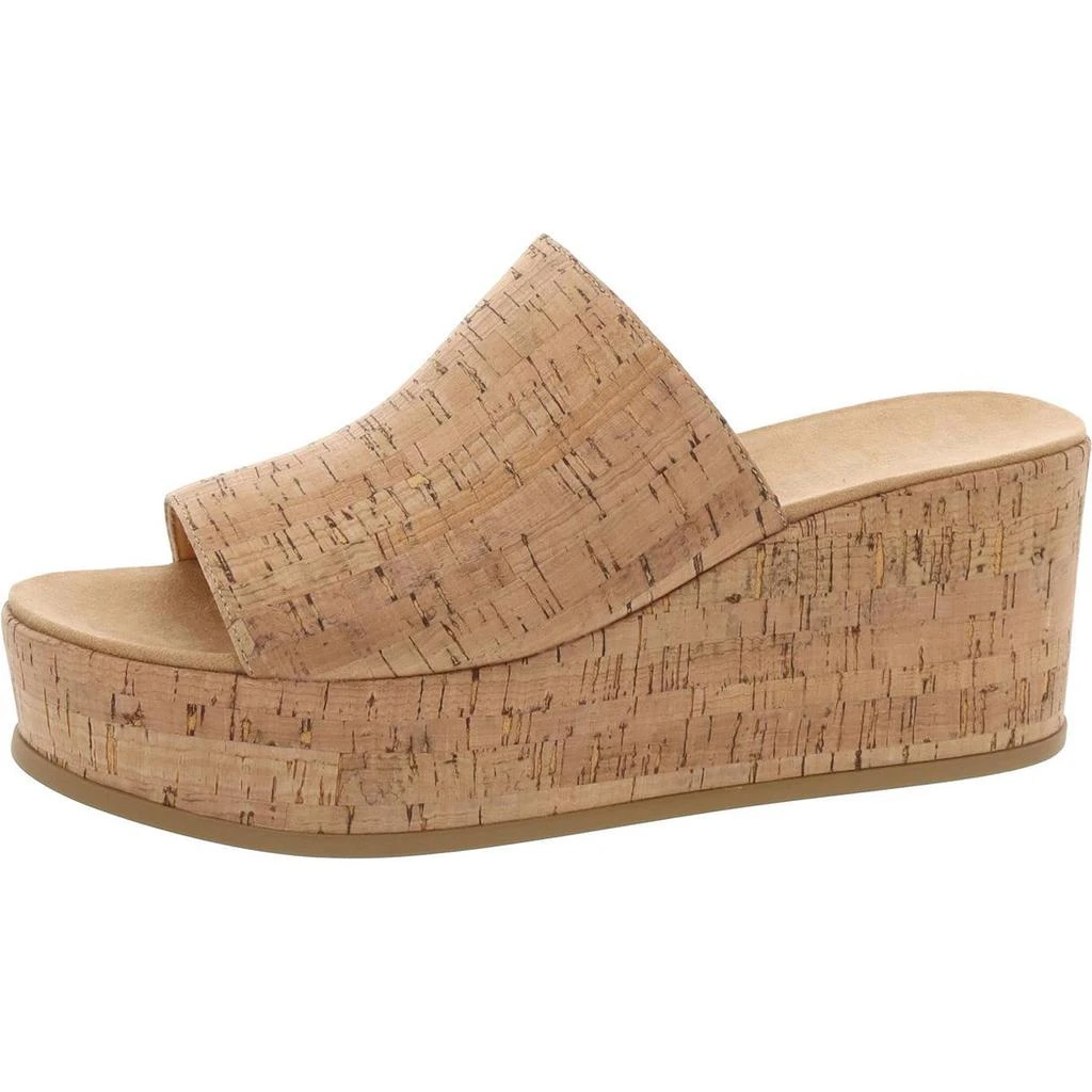 Anne Klein AKVENTI Womens Slip On Lifestyle Wedge Sandals 1
