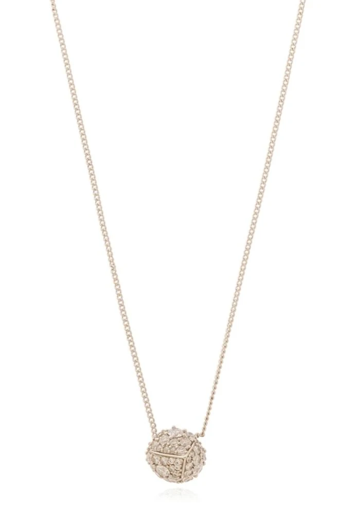Salvatore Ferragamo Ferragamo Pendant Embellished Chain-Linked Necklace 2