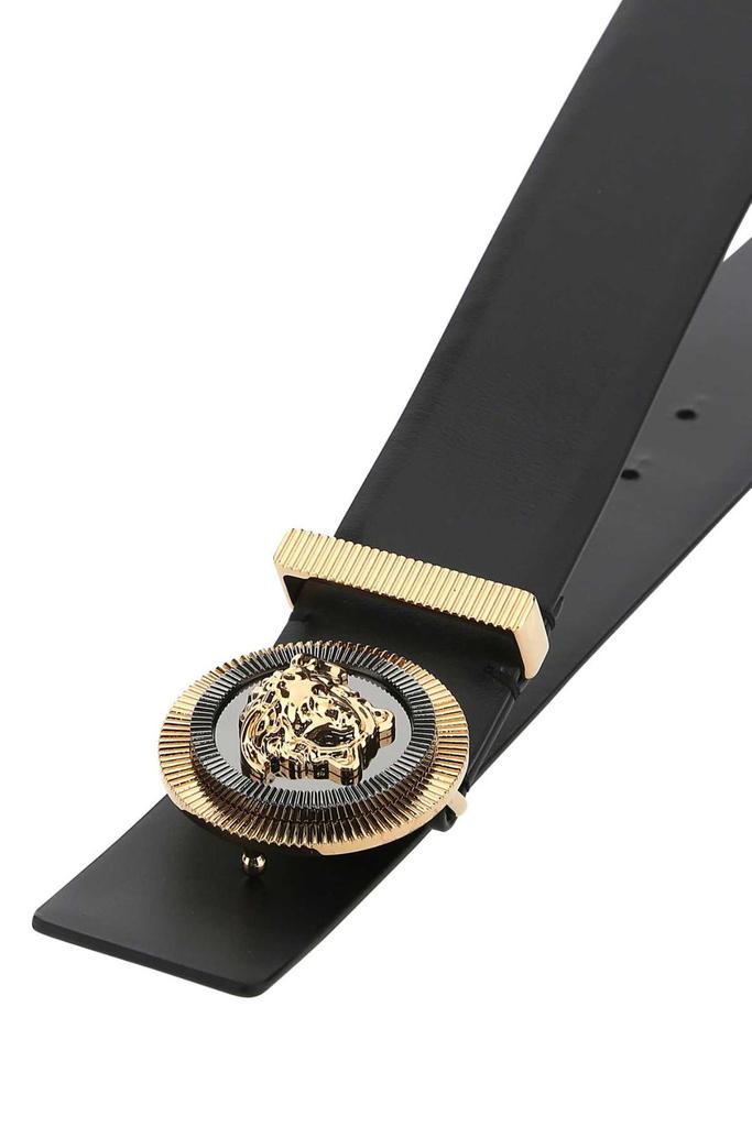 Versace Versace Medusa Plaque Buckle Belt