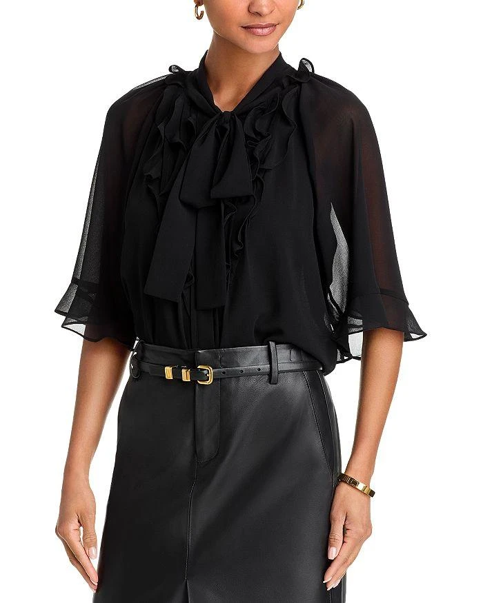 Kobi Halperin Monaco Ruffled Blouse 1