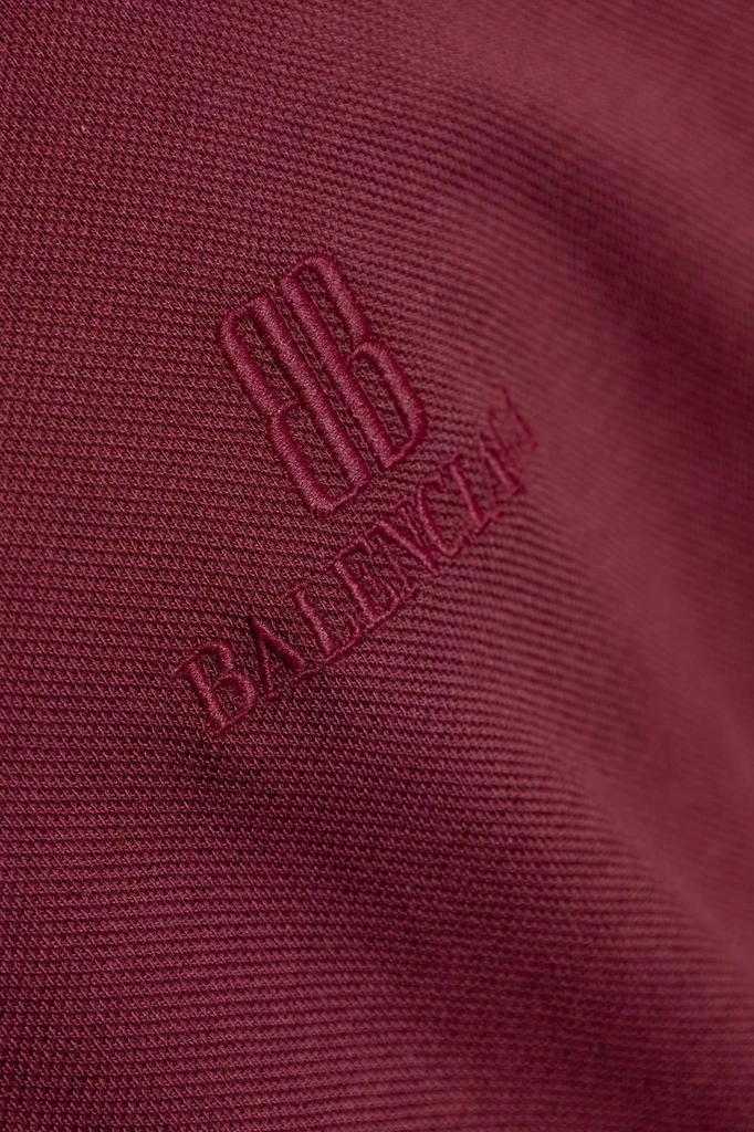 Balenciaga Balenciaga Logo Embroidered Polo Shirt 4