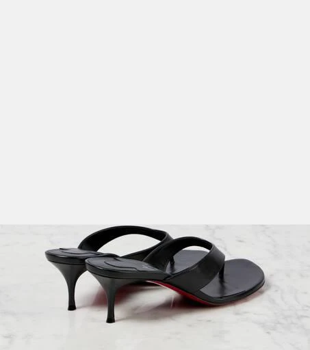 Christian Louboutin Raratonga 55 leather mules 3
