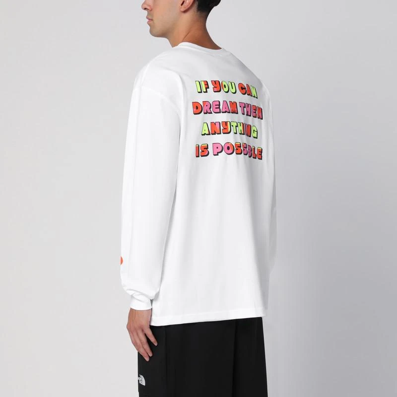 The North Face White T-shirt with TNF X Yinka Ilori print 3