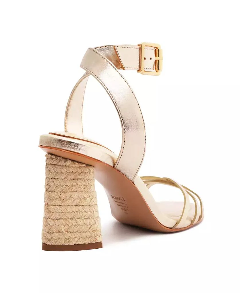 Schutz Women's Alexandra High Block Sandals 4