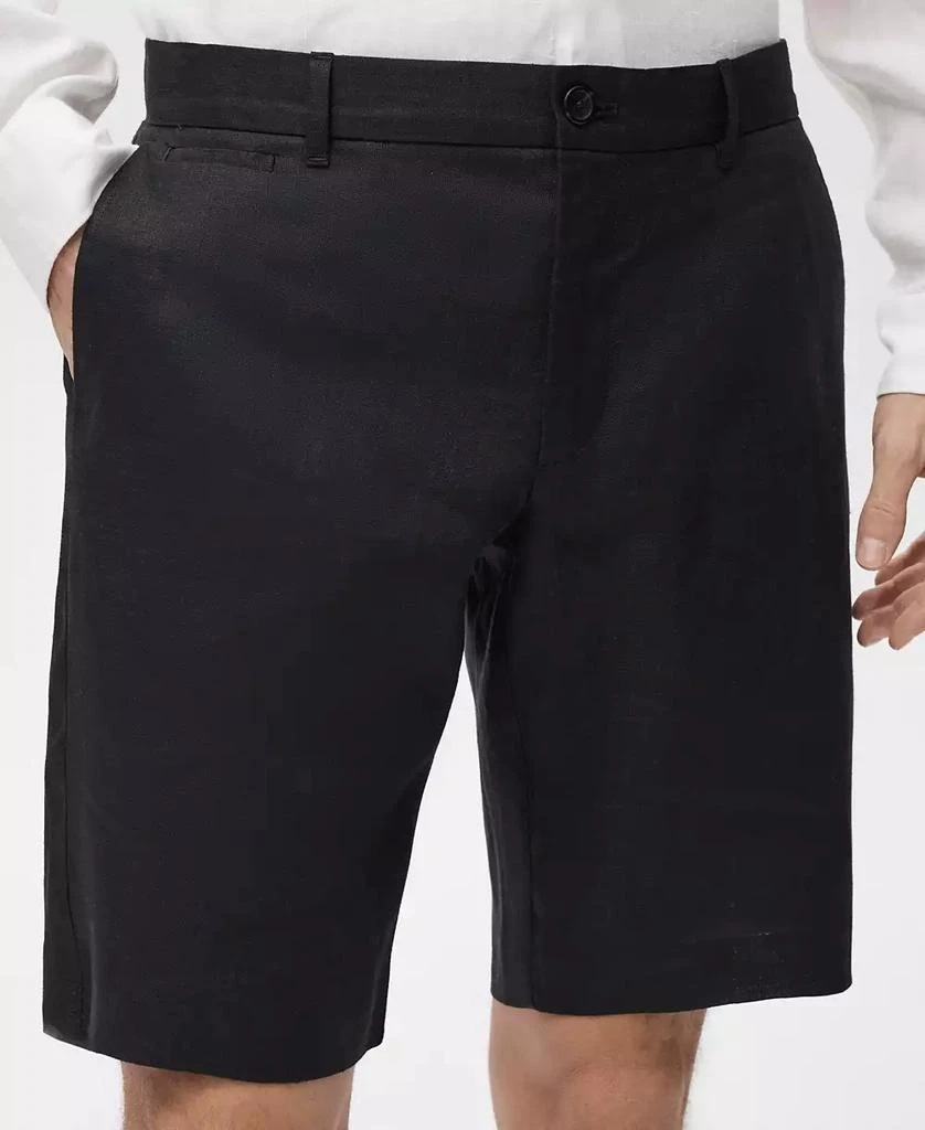 Mango Men's Tailored Linen Shorts 7