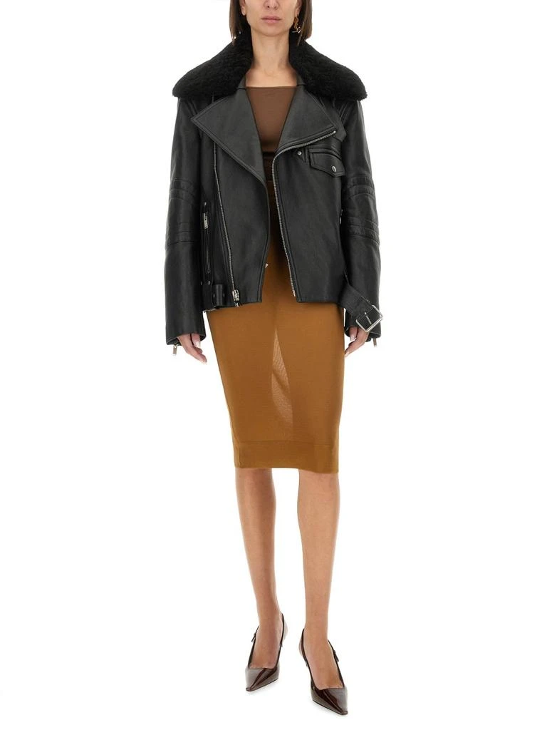 Yves Saint Laurent LEATHER BIKER JACKET 2