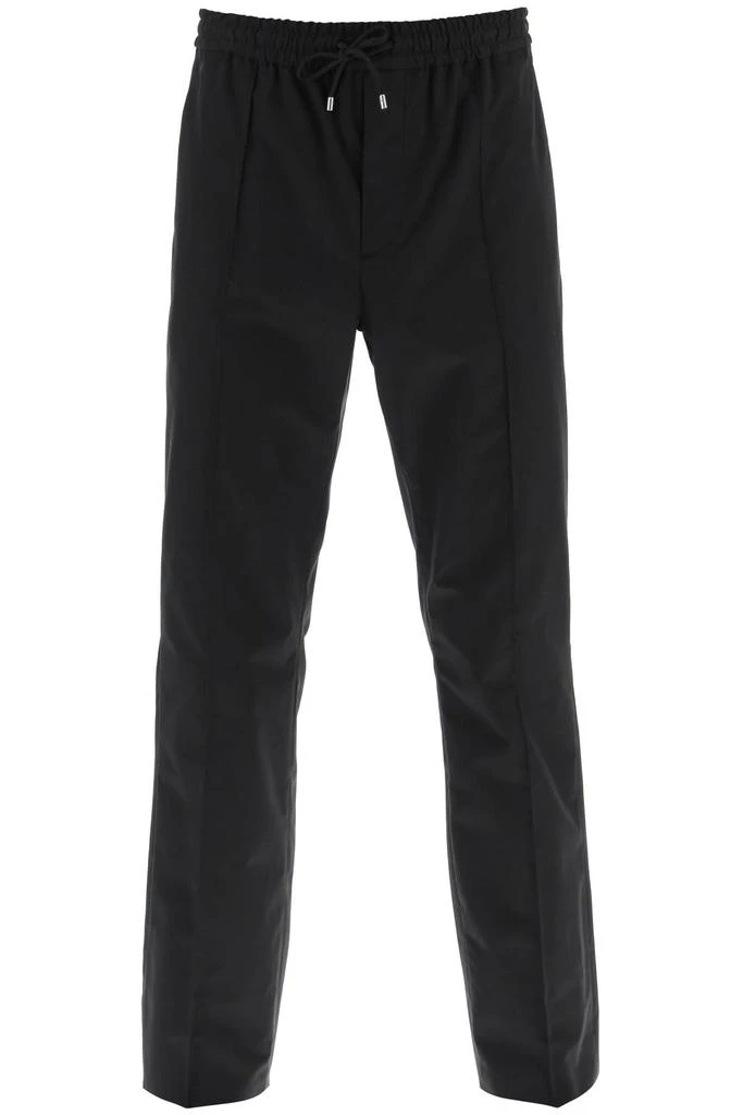 Valentino joggers in poplin 1