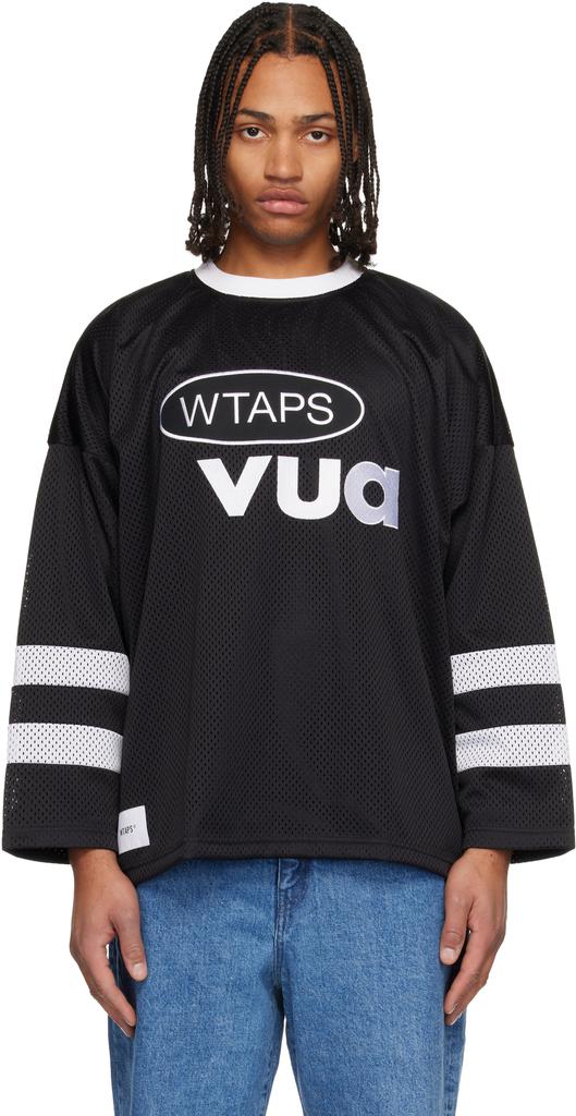トップス WTAPS Netminder / LS / Poly XRAY Wtaps Black 'XRAY 96' Netminder LS T-shirt - T-Shirts - Compare