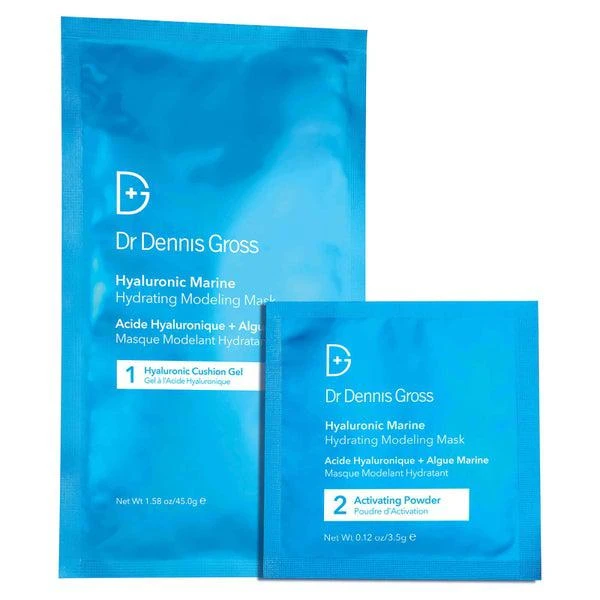 Dr. Dennis Gross Dr Dennis Gross Hyaluronic Marine Hydrating Modeling Mask (4 count) 1
