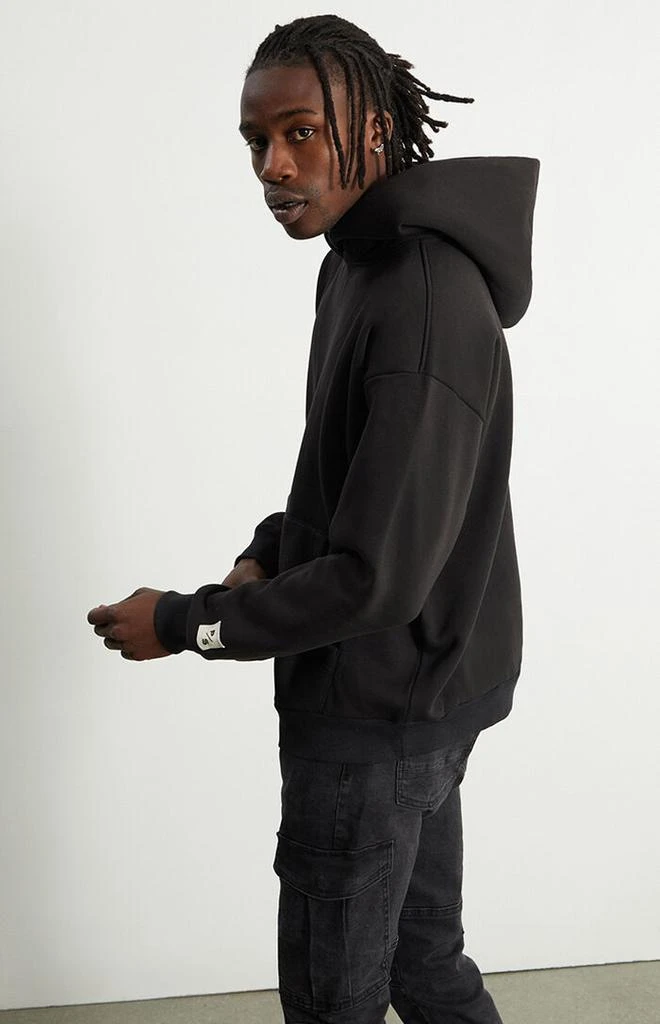 PacSun Black Solid Hoodie 2