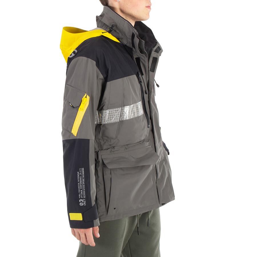 RLX Ralph Lauren グレー ジャケット US/XL Ralph Lauren Grey RLX Water Repellent Hooded Jacket - Polo