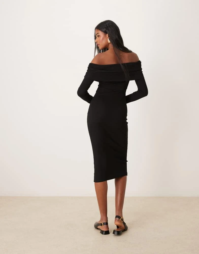 casual long sleeve t shirt dress Maxi Shirt Dress main image 0