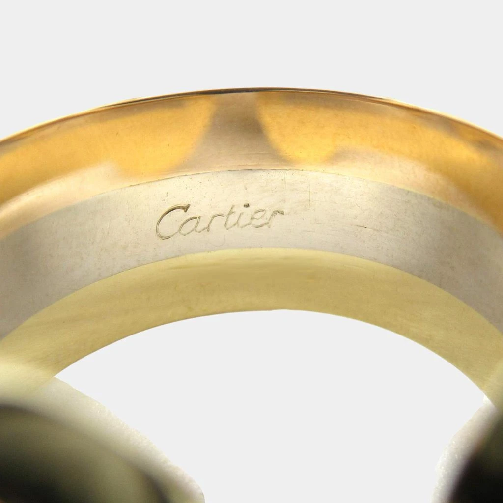 Cartier Cartier 18K Yellow, White and Rose Gold C De Cartier Band Ring EU 53 5