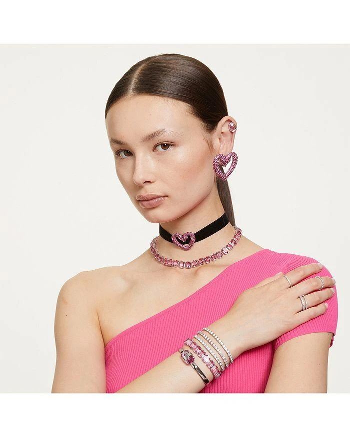 Swarovski Matrix Crystal Tennis Bracelet 6