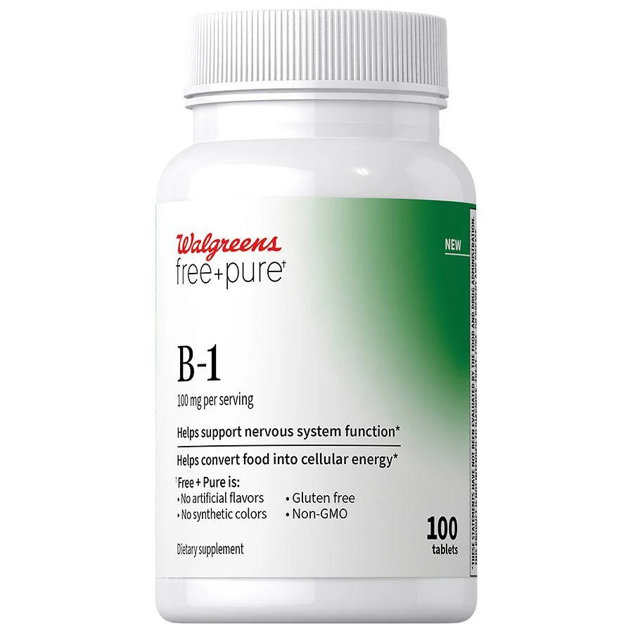Walgreens Free & Pure B-1 Tablets 1