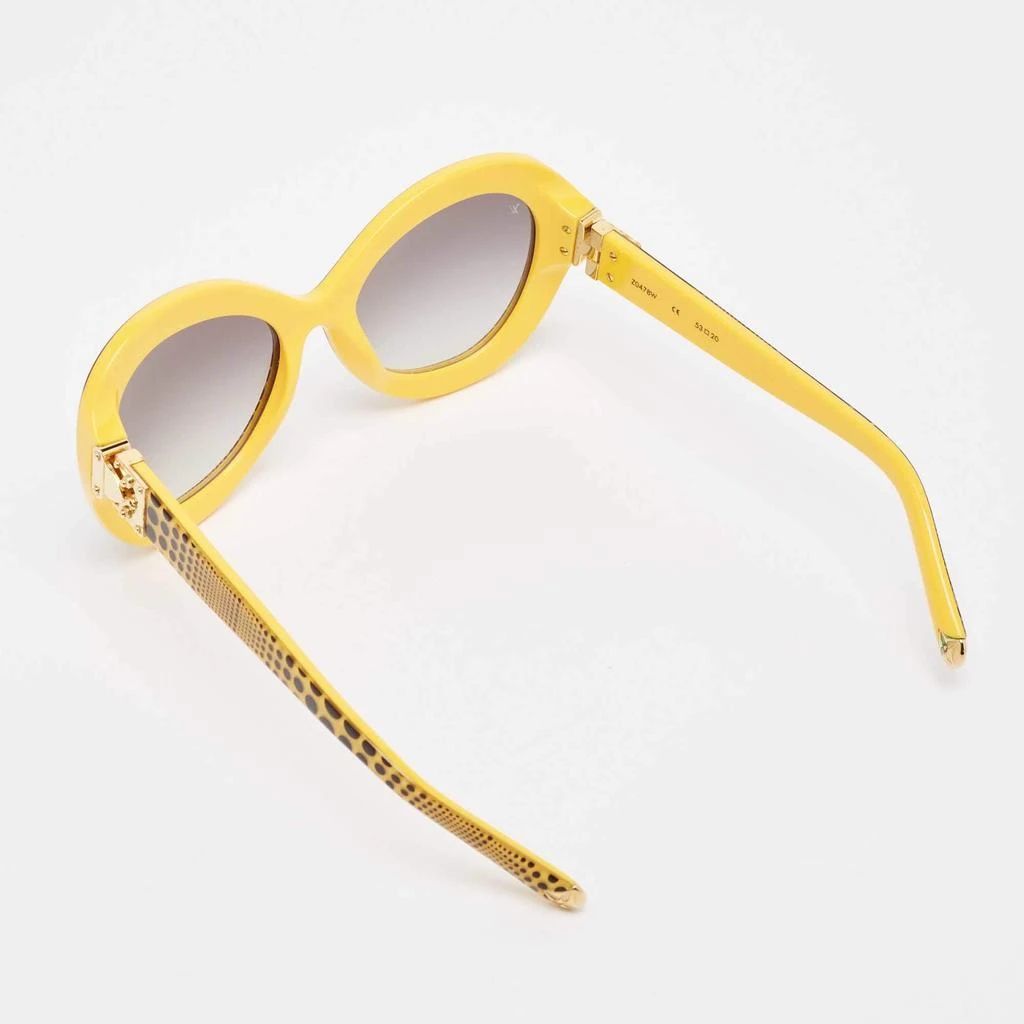 Louis Vuitton Louis Vuitton x Yayoi Kusama Yellow/Black Gradient Z0478W Oversized Sunglasses 2