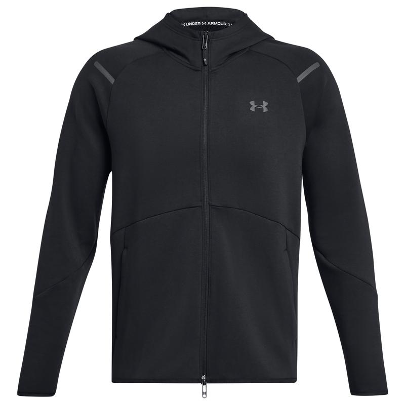 Under Armour Unstoppable Fleece Full-Zip Hoodie - Men's - Black/Black