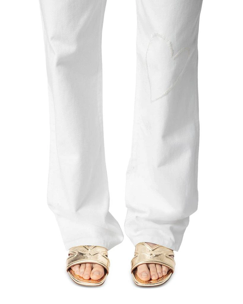 ZADIG & VOLTAIRE Elio Straight Jeans in Judo 5