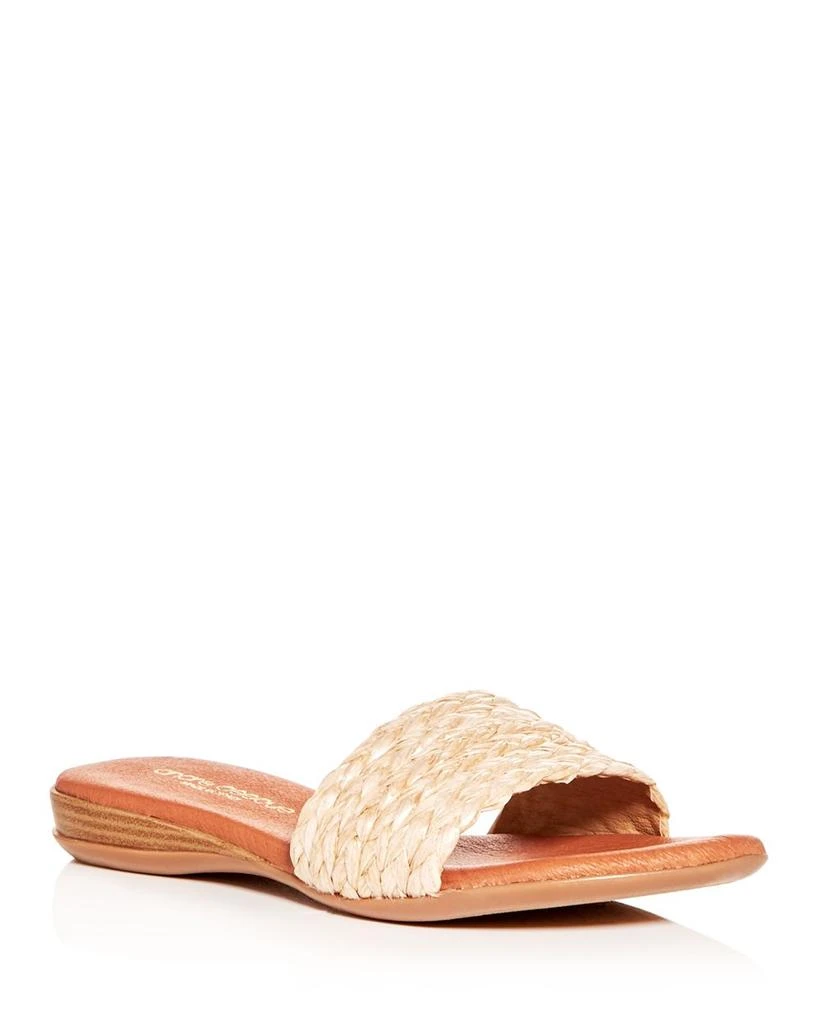 Andre Assous Women's Nahala Featherweights™ Woven Slide Sandals 1
