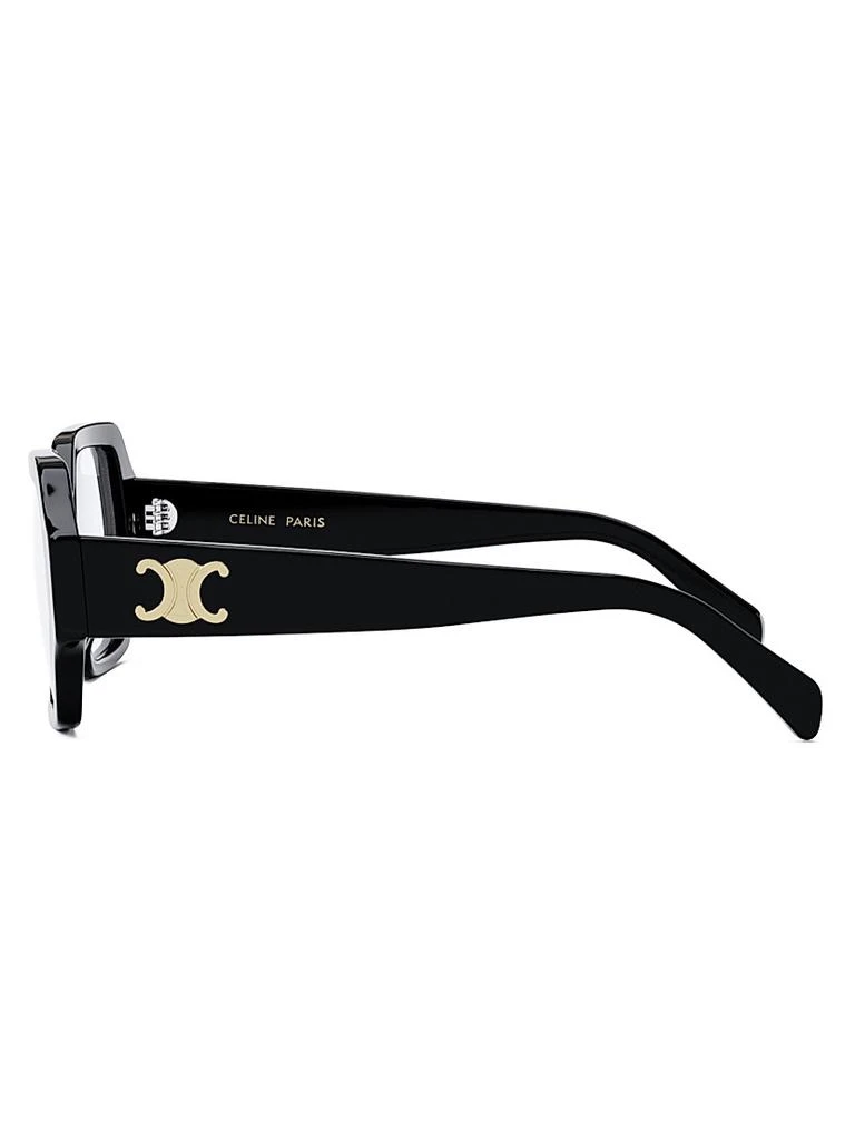 Celine Triomphe 52MM Square Optical Eyeglasses 4