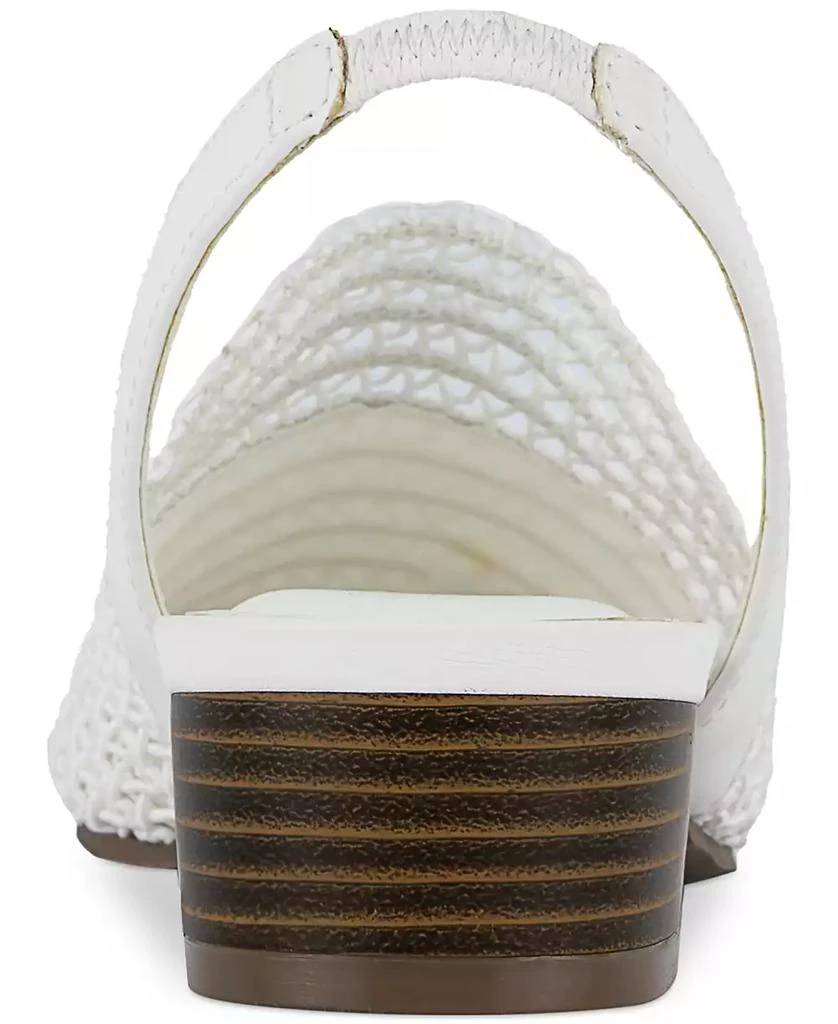 JONES NEW YORK Women's Carolton Woven Slingback Flats 3