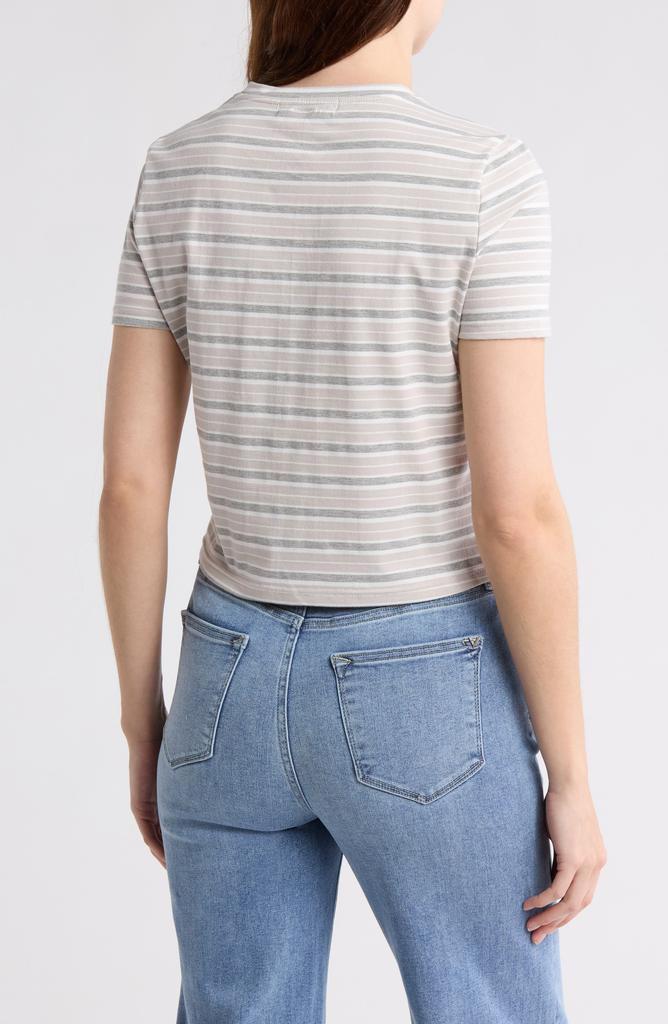 Cotton Emporium Stripe Ribbed T-Shirt