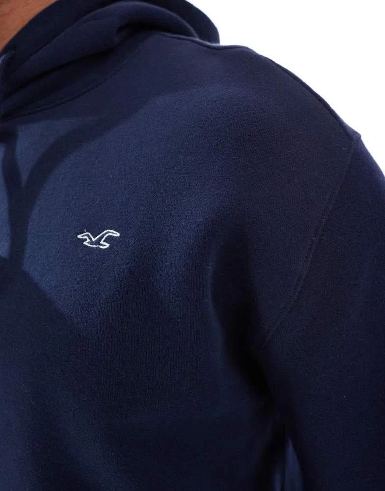 HOLLISTER Hollister relaxed icon hoodie in navy 4