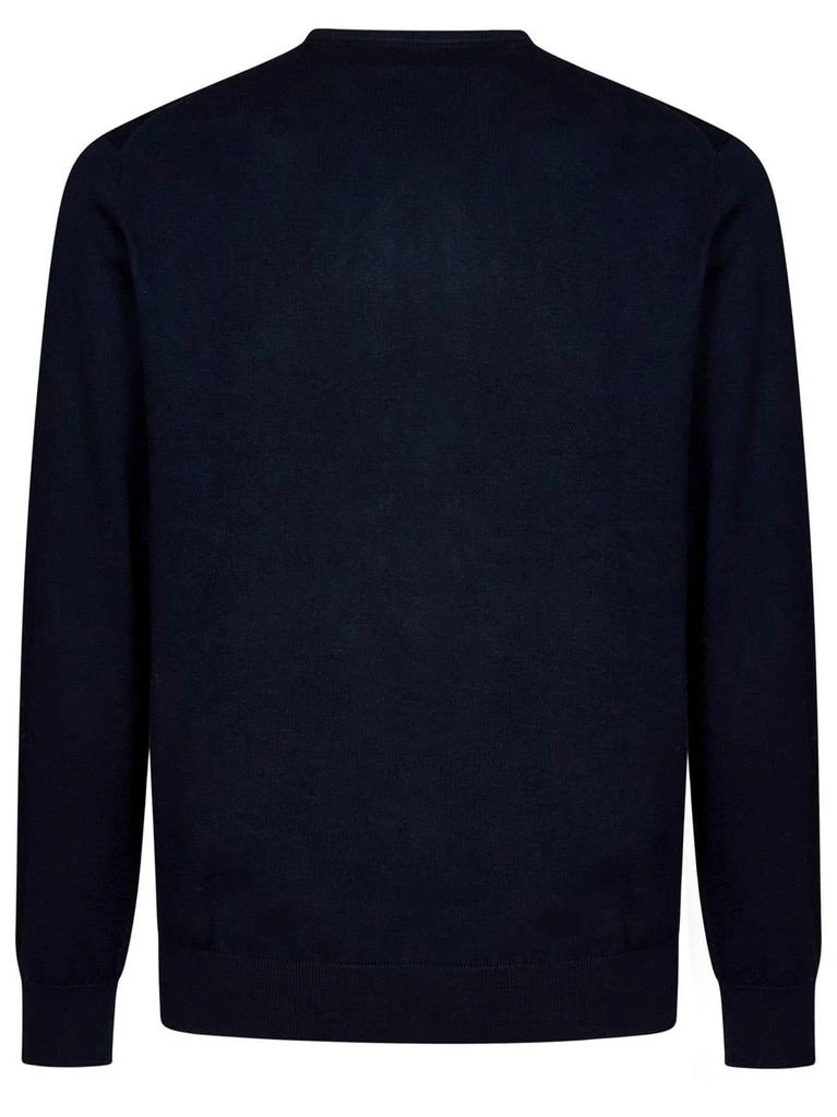 Ralph Lauren Polo Ralph Lauren Cotton Sweatshirt In Navy Blue With Logo 2
