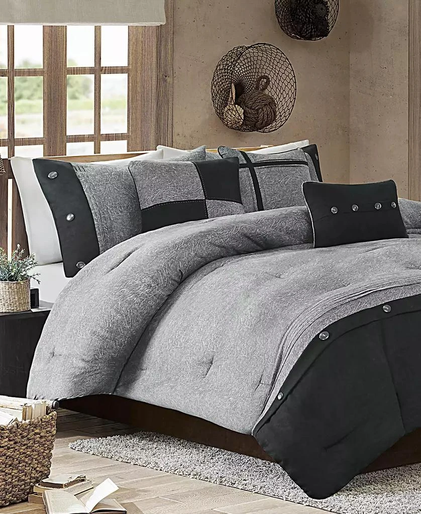 Madison Park Boone Microsuede 7-Pc. Comforter Set 2