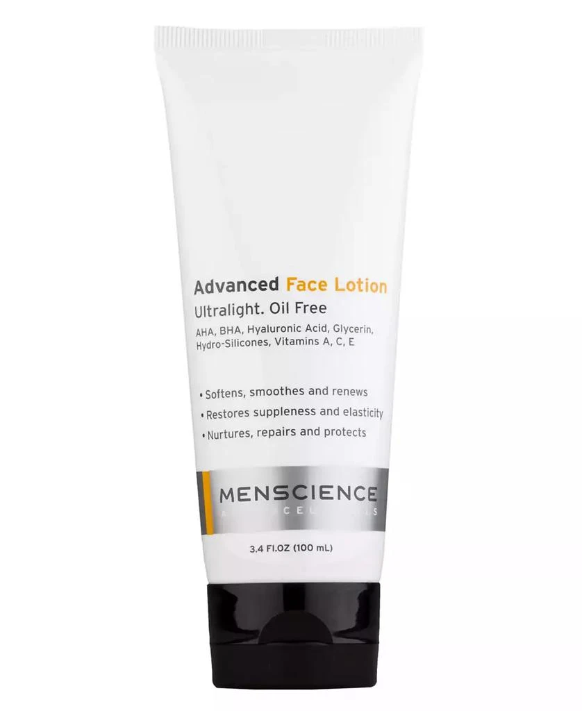 Menscience Advanced Face Lotion Moisturizer For Men 3.4 FL.OZ 1