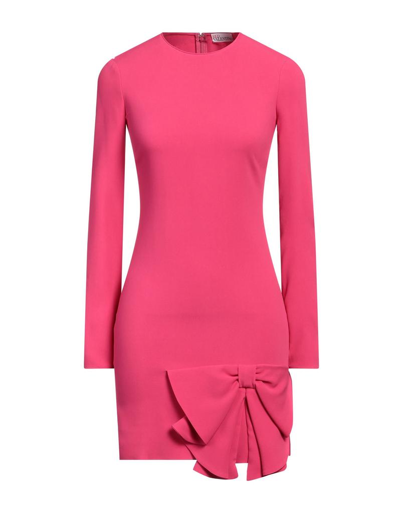 RED Valentino Pussy-bow tiered glittered tulle mini dress