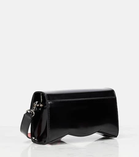 Christian Louboutin Loubi54 patent leather shoulder bag 4