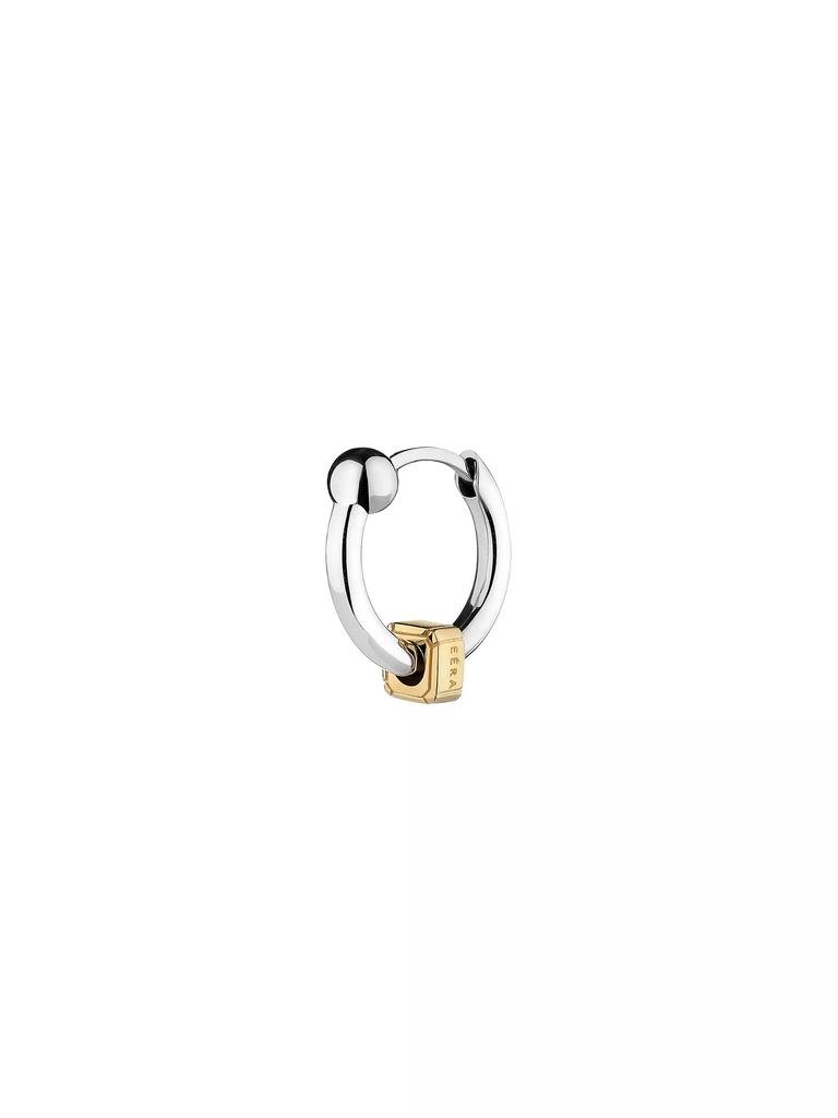 Eéra Maga Circe Mini 18K White Gold Piercing Ball Single Earring