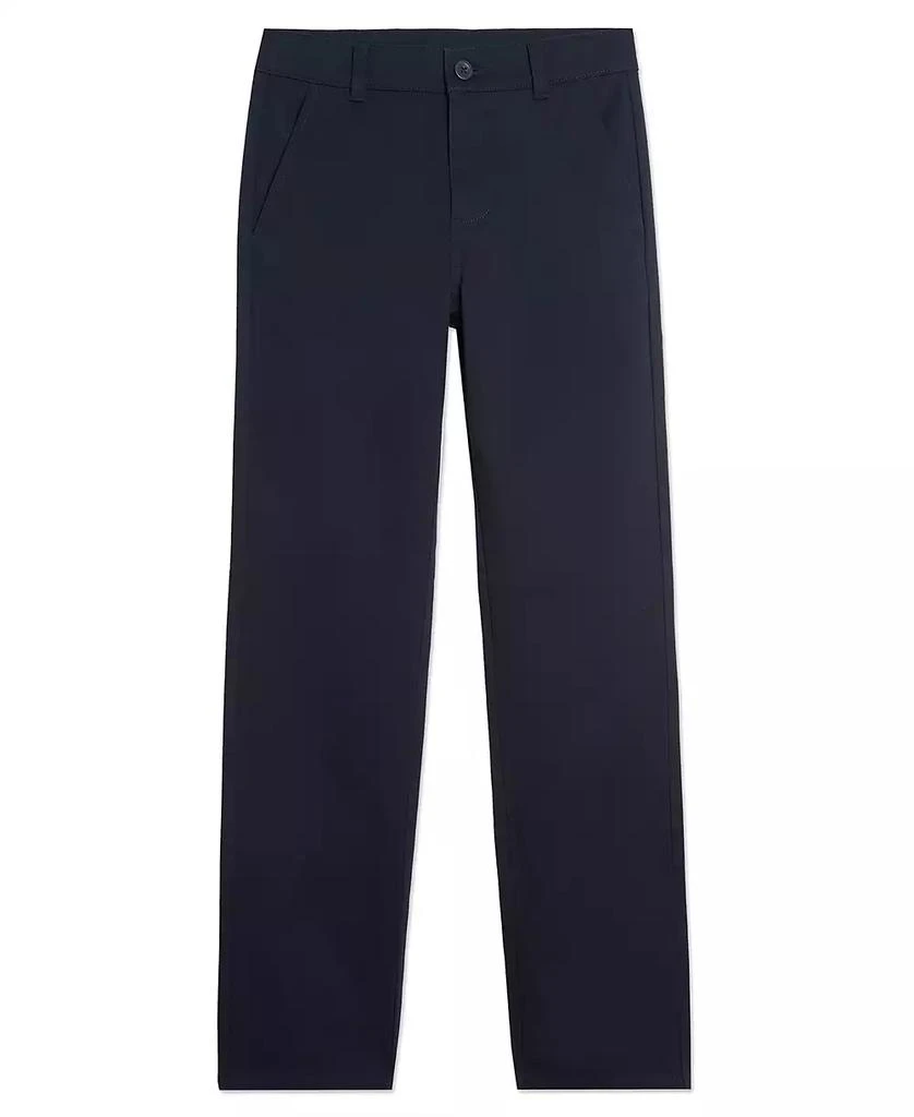 Nautica Little Boys Uniform Stretch Twill Pant with Reinforced Knees 1