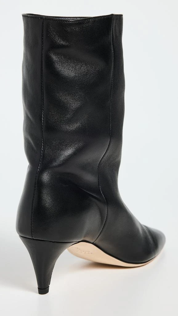 by FAR Lysander Black Lamb Nappa Leather Booties 3