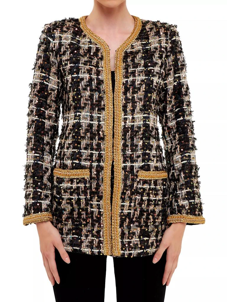 Endless Rose Tweed Jacket 1