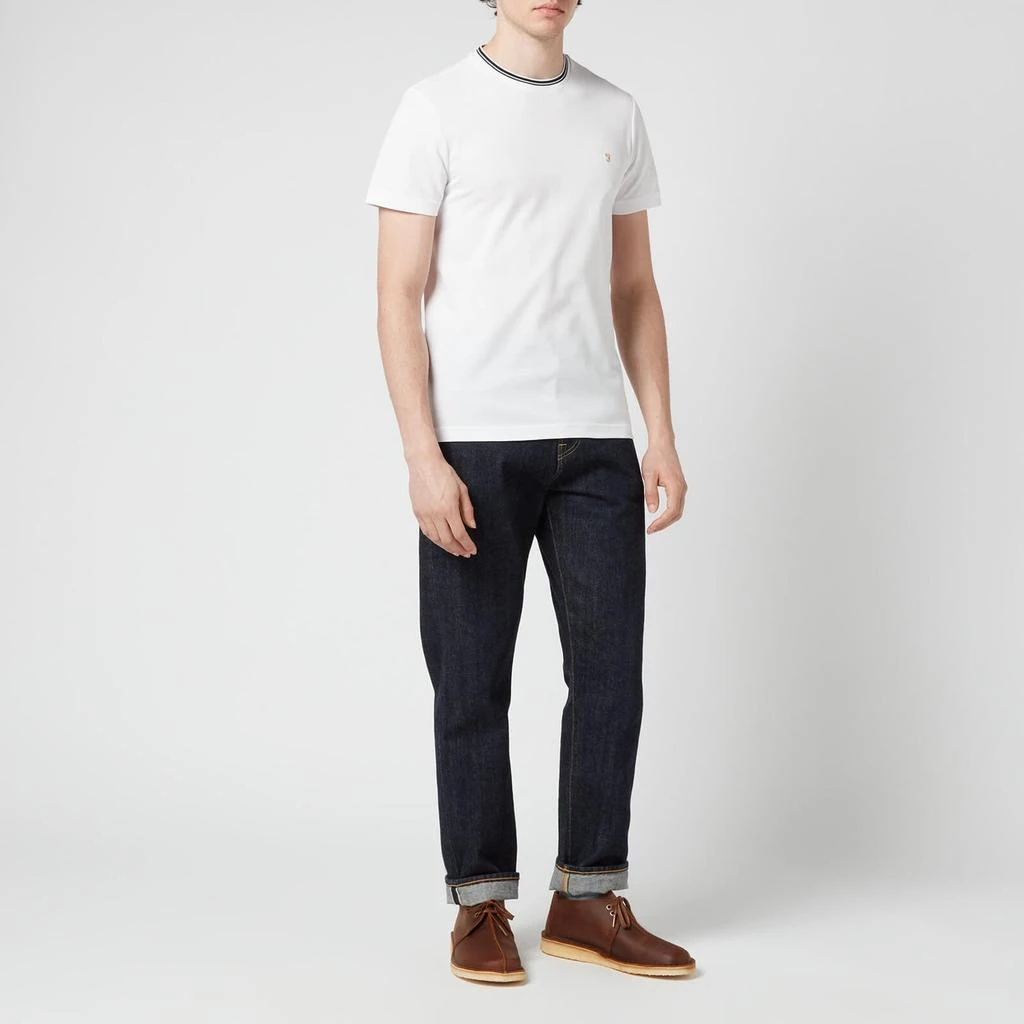 The Hut Farah Men's Meadows T-Shirt - White 3