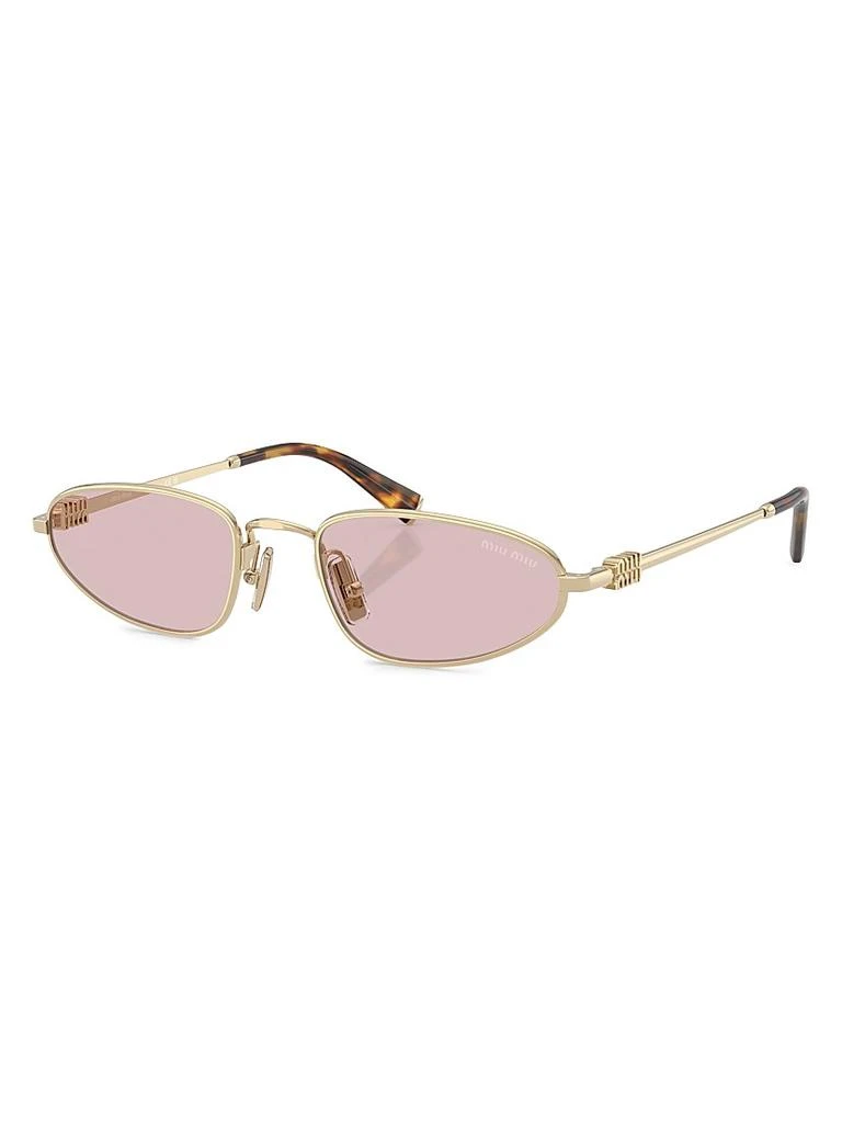 Miu Miu 52MM Oval Sunglasses 1