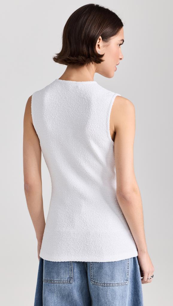 Tibi Boucle Knit Sleeveless Top